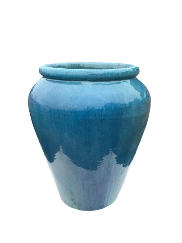 Modern large Ceramic Pots made in Vietnam. Adapted from Walmart retailers 